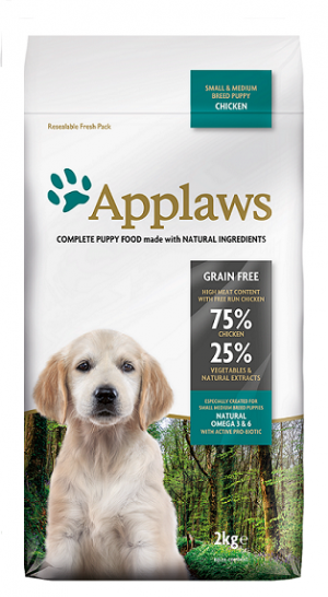 Applaws Puppy Chicken Sm/Med Breed 2kg